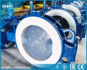 PTFE karbonli po'latdan yasalgan kelebek valfi